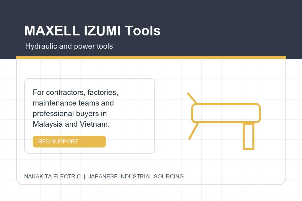 MAXELL IZUMI tools category image