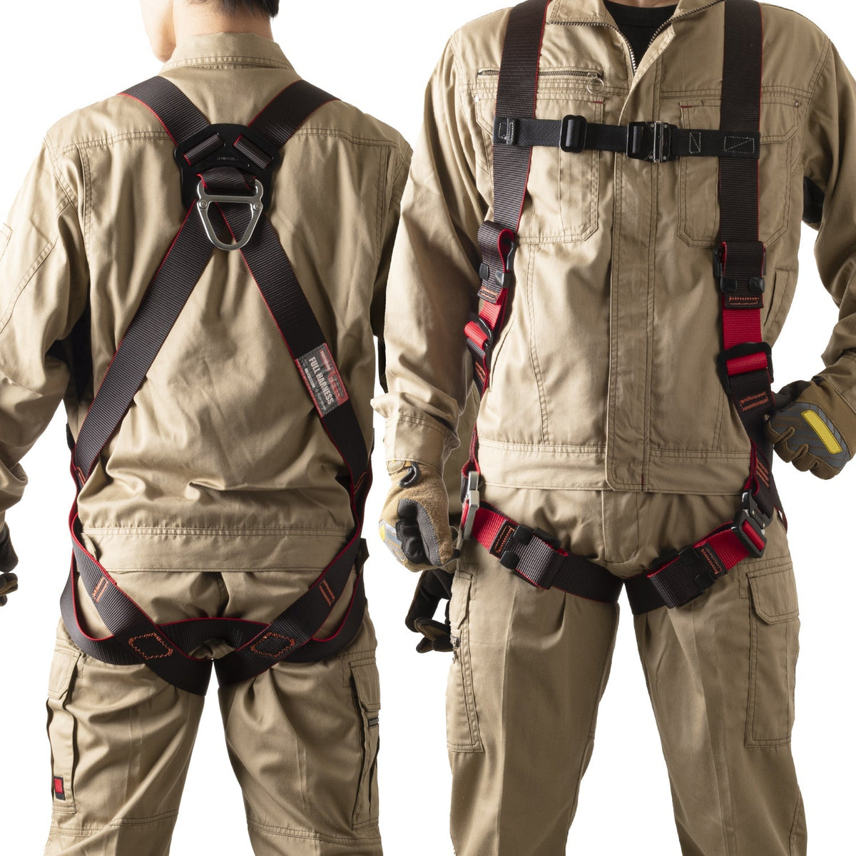 FUJII DENKO TSUYORON Revo Full Body Harness with One-Touch Buckle (TH-508-OT)