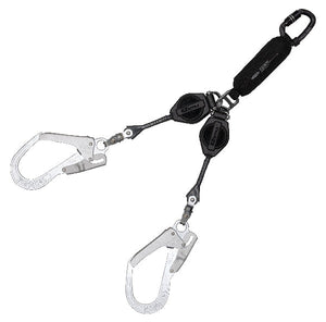FUJII DENKO TSUYORON Twin EZ Litra Retractable Lanyard 130KG Standard (130KG) (TL-2 130KG)