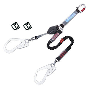 FUJII DENKO Full Harness Lanyard THL-CRNV93SV-21KS-BK-2R23 (100/130kg)